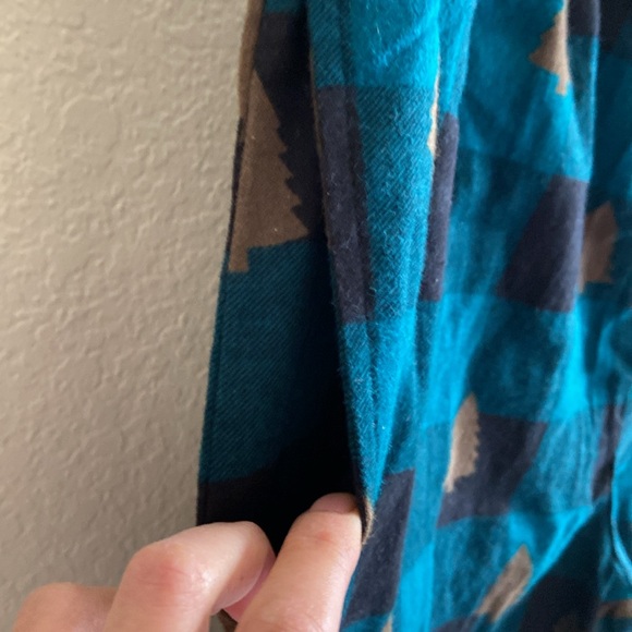 Falls Creek Men Christmas L 100% cotton pj pants and pants with elas - Picture 5 of 7